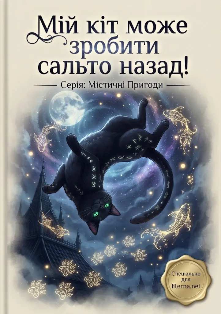 Мій кіт може зробити сальто назад!